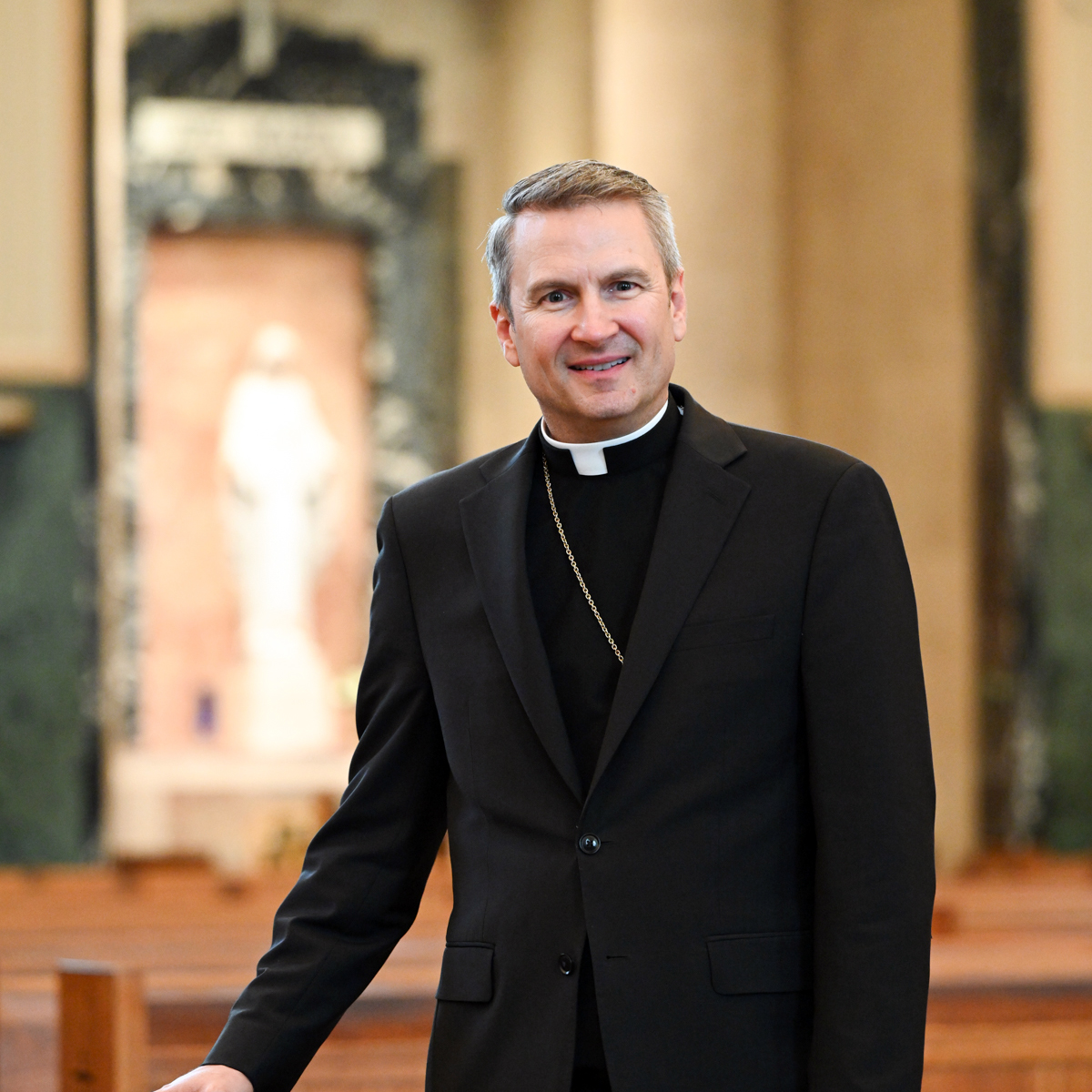 Portrait of Bishop Hicks, Bishop of Joliet, Illinois